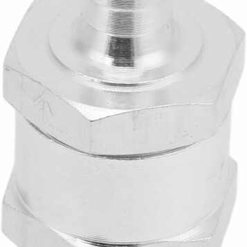 aqxreight Zawor zwrotny paliwa 8 mm aluminiowy, jednokierunkowy do samochodu