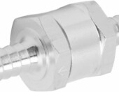 aqxreight Zawor zwrotny paliwa 8 mm aluminiowy, jednokierunkowy do samochodu – zdjęcie 2