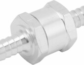 aqxreight Zawor zwrotny paliwa 8 mm aluminiowy, jednokierunkowy do samochodu – zdjęcie 4