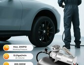 YIEMJS Sprężarka powietrza 12V 200 psi do zawieszenia pneumatycznego – zdjęcie 2