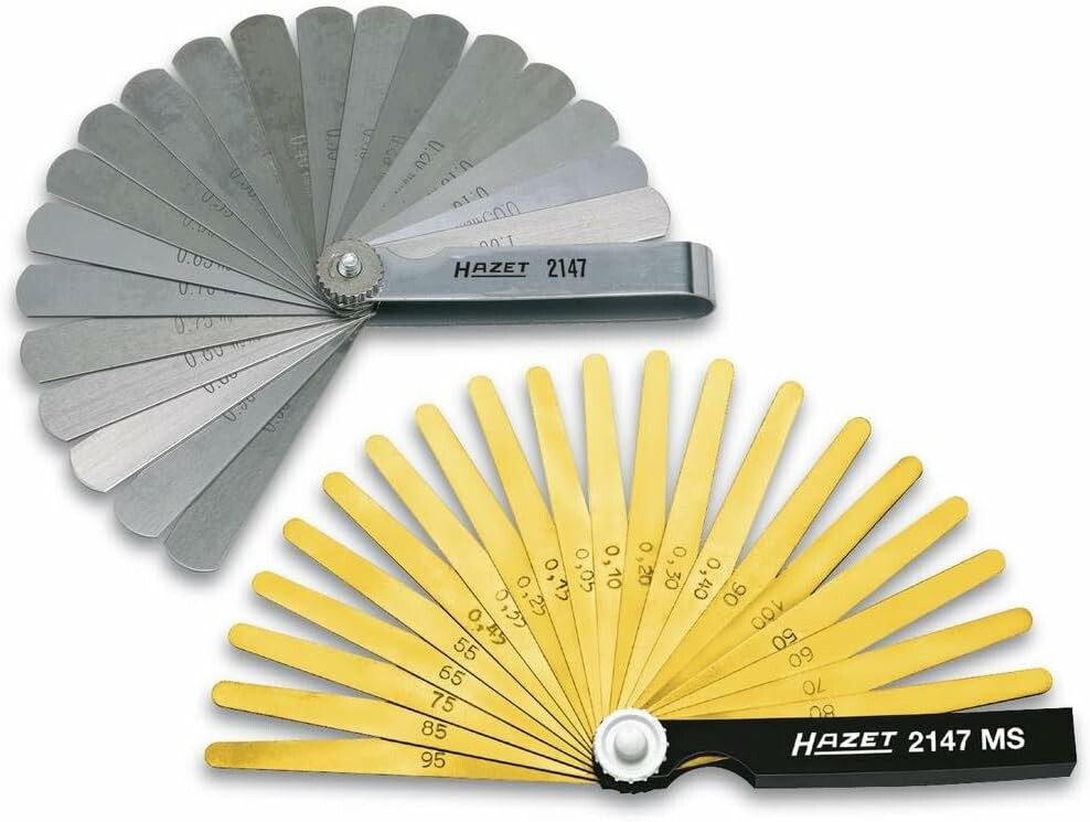 Hazet 2147 Szczelinomierz warsztatowy 20-czesciowy, 0,05-1,0 mm