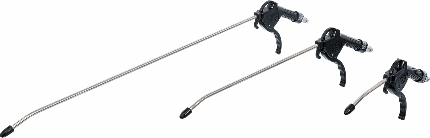 BGS Zestaw 3 pistoletow pneumatycznych do przedmuchiwania 110/300/500 mm