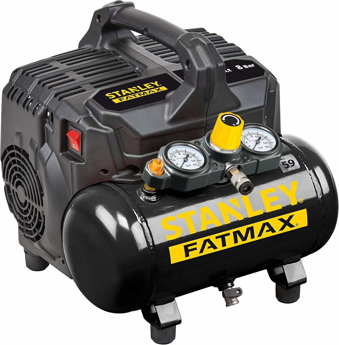 Stanley Fatmax DST 101/8/6 Kompresor powietrza 8 bar, cichy, 6 l