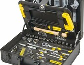 Stanley Zestaw narzedzi mechanicznych 142 elementy w walizce aluminiowej – zdjęcie 2