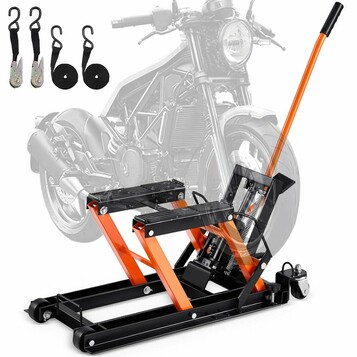 Podnosnik motocyklowy hydrauliczny VEVOR (stan nowy)