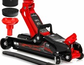 LEHMANN Podnosnik warsztatowy hydrauliczny 2,5T, 85-360 mm, na kolkach – zdjęcie 1