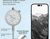 ALLmeter Czujnik zegarowy 0-20 mm ze statywem magnetycznym 80 kg – zdjęcie 2