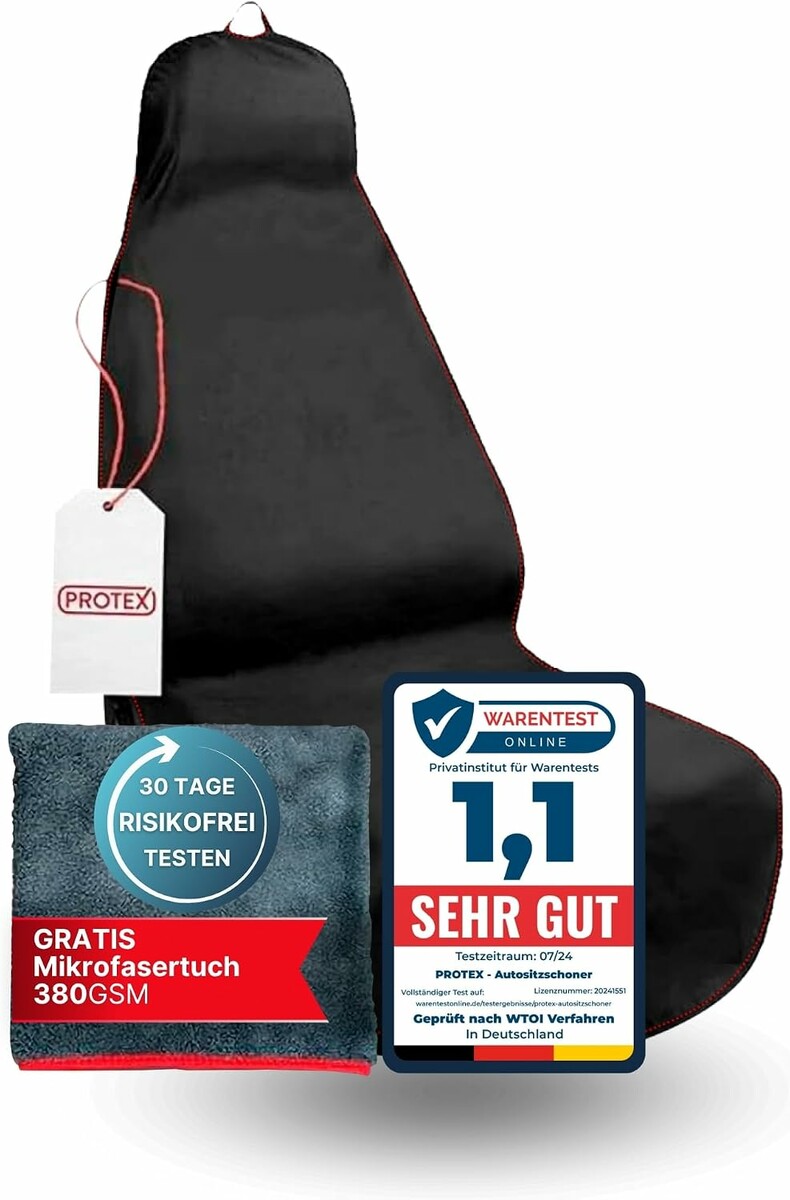 PROTEX Pokrowiec ochronny warsztatowy na fotel samochodowy, wodoodporny