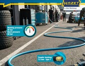 HAZET Waz pneumatyczny 10 m, srednica 10 mm, z szybkozlaczka – zdjęcie 4