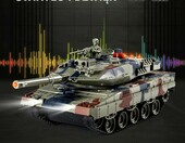 Supdex Czolg RC Leopard II 1/24 - model pojazdu militarnego na pilota, 2,4G – zdjęcie 4