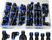 JYCONNECTS Zestaw 46 szybkozlaczek pneumatycznych 10 mm – zdjęcie 1