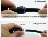 JYCONNECTS Zestaw 46 szybkozlaczek pneumatycznych 10 mm – zdjęcie 5