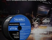 Harukiku Drut spawalniczy rdzeniowy E71T-GS 1,0 mm, bez gazu, 0,9 kg – zdjęcie 2