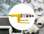 TTISJHK Zgrzewarka mufowa do rur PPR/PE/PB 800W, z 6 dyszami i walizka – zdjęcie 3