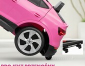 HOMCOM Elektryczny samochod Audi E-tron 12V dla dzieci, pilot 2,4G, rozowy – zdjęcie 5