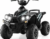 COSTWAY Quad elektryczny 12V dla dzieci od 3 lat, czarny – zdjęcie 1
