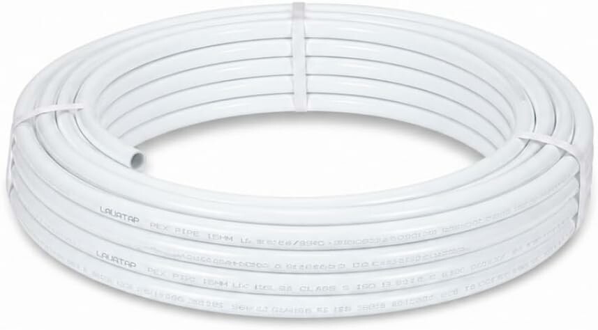 Rura PEX barierowa LavaTap 15 mm, 25 m - do instalacji wody i centralnego ogrzewania