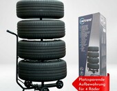 Wozek do opon warsztatowy Cartrend 10441 – zdjęcie 4
