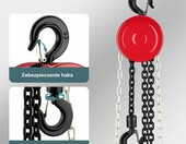 Wciagnik lancuchowy reczny Wiltec 1000 kg – zdjęcie 4