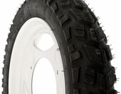 MZA koło tarczowe 12 cali z oponą Heidenau - komplet do skutera Simson SR50/SR80, białe – zdjęcie 3