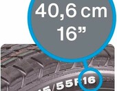 Goodyear Memphis Carbon 16 cali - kołpaki ozdobne do kół, zestaw 4 szt., czarno-srebrne – zdjęcie 3