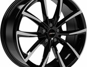 AUTEC ASTANA 18 cali 5x108 - felga aluminiowa 8J ET42, czarna polerowana – zdjęcie 2