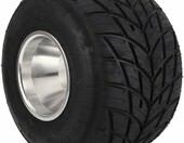 KIMISS koło kompletne 11x7.10-5 - felga aluminiowa z oponą do gokarta, quada i wózka golfowego – zdjęcie 2
