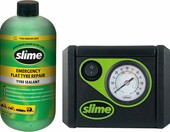 Zestaw awaryjny Slime CRK0305 do naprawy przebitych opon z uszczelniaczem i pompka – zdjęcie 2
