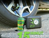 Zestaw awaryjny Slime CRK0305 do naprawy przebitych opon z uszczelniaczem i pompka – zdjęcie 3
