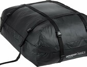 Torba na bagaznik dachowy Amazon Basics 425 l, wodoszczelna, czarna – zdjęcie 1