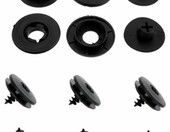 Spinki stopery Loopunk do mocowania dywanikow samochodowych, zestaw 25 szt. – zdjęcie 4