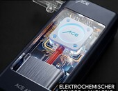ACE AF-33 - alkomat cyfrowy z ustnikiem, czarny – zdjęcie 4