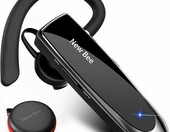 New Bee B41 - sluchawka Bluetooth douszna, zestaw glosnomowiacy, czarna – zdjęcie 1