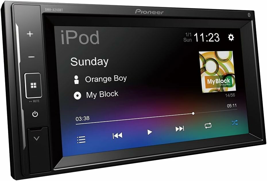 Pioneer DMH-A240BT - radio samochodowe 2 DIN, ekran 6,2 cala