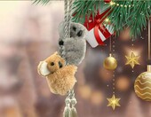 DUSCOKE maskotka samochodowa Koala - pluszowa zawieszka na lusterko – zdjęcie 4