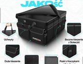 FORTEM - skladany organizer do bagaznika samochodu, czarny, 50 l – zdjęcie 2