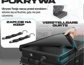 FORTEM - skladany organizer do bagaznika samochodu, czarny, 50 l – zdjęcie 5