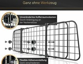 Heldenwerk - regulowana krata przegroda do bagaznika, montaz na zaglowku – zdjęcie 4