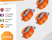 INTAKO - pasy transportowe z grzechotka 6 m, 2000 kg, zestaw 4 szt. – zdjęcie 2