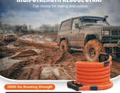 VEVOR - lina kinetyczna offroad 25 mm x 6 m, do 17237 kg – zdjęcie 5