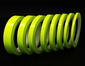 Finest Folia Naklejka dekoracyjna paski boczne 10 m x 50 mm – żółty neonowy – zdjęcie 3