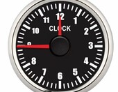 Tbest Zegar tuningowy na deskę rozdzielczą 2 cale – tarcza z podświetleniem, 12/24 V – zdjęcie 1