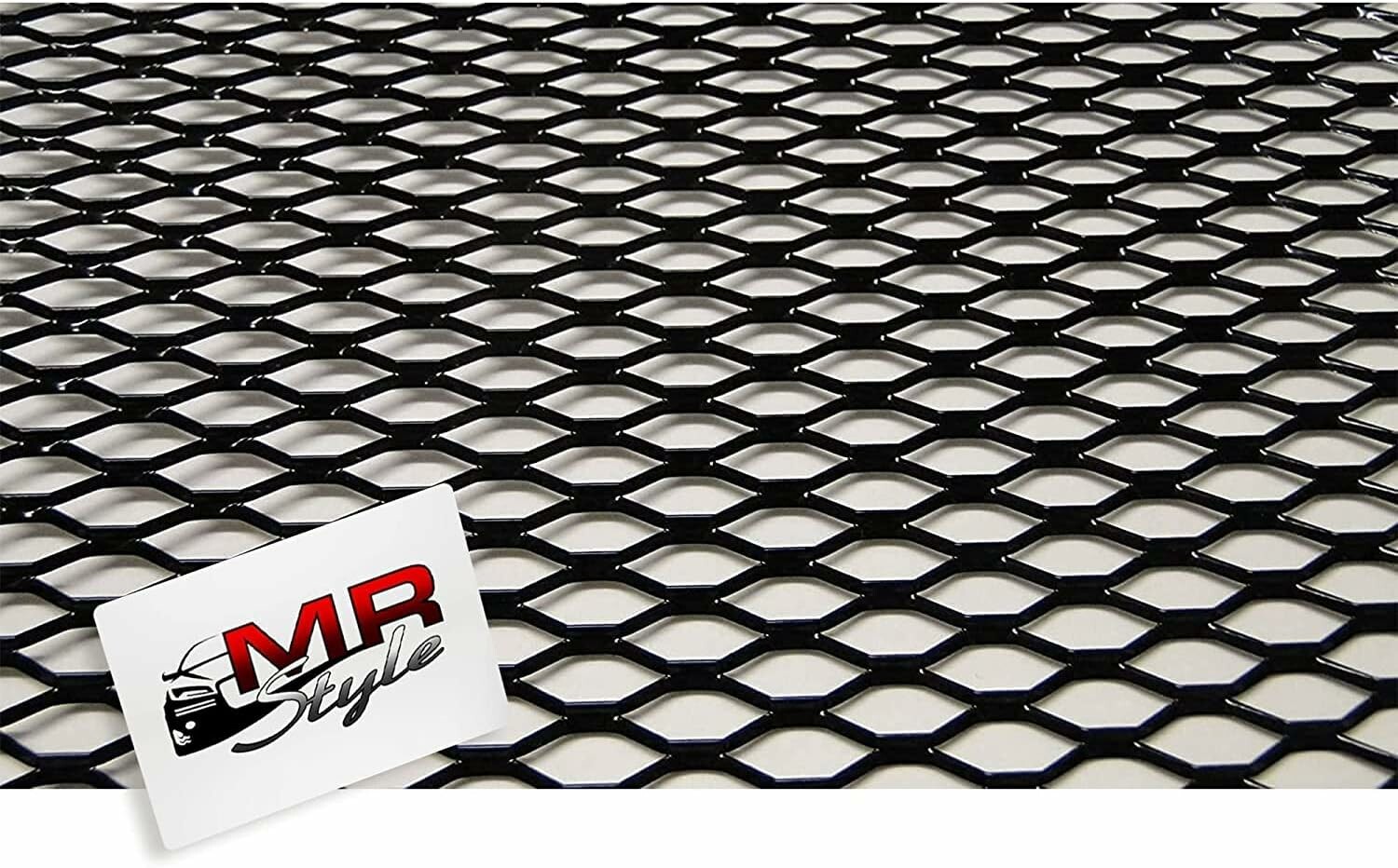 MR-Style Kratka tuningowa aluminiowa 100x33 cm – grill wyścigowy, czarna