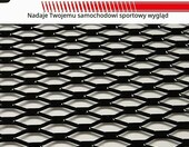 MR-Style Kratka tuningowa aluminiowa 100x33 cm – grill wyścigowy, czarna – zdjęcie 2