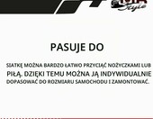 MR-Style Kratka tuningowa aluminiowa 100x33 cm – grill wyścigowy, czarna – zdjęcie 4