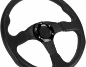 Tbest Kierownica sportowa 350 mm – głęboka miska wyścigowa, czarna – zdjęcie 4