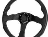 Tbest Kierownica sportowa 350 mm – głęboka miska wyścigowa, czarna – zdjęcie 5