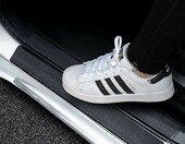 Diyxisk Nakładki progowe 5 szt. – ochraniacze z teksturą włókna węglowego, czarne – zdjęcie 5