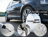 Upgrade4cars Pokrowiec na samochód XXL 540x200x120 cm – plandeka całoroczna – zdjęcie 3