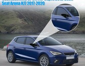 Nakładki na lusterka boczne Seat Ibiza MK5 2017-2020 – czarne, para – zdjęcie 2